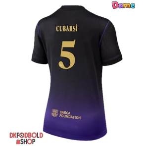 Barcelona Pau Cubarsi #5 Udebanetrøje Dame 2026-27 Kort ærmer Barcelona Pau Cubarsi #5 Udebanetrøje Dame 2026-27 Kort ærmer